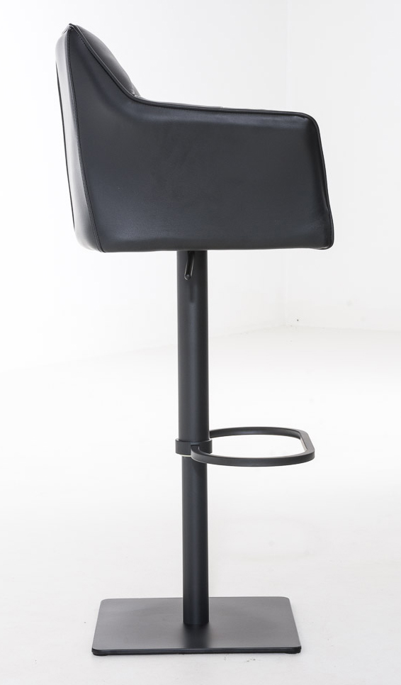 Lot de 2 tabourets de bar Damaso en similicuir