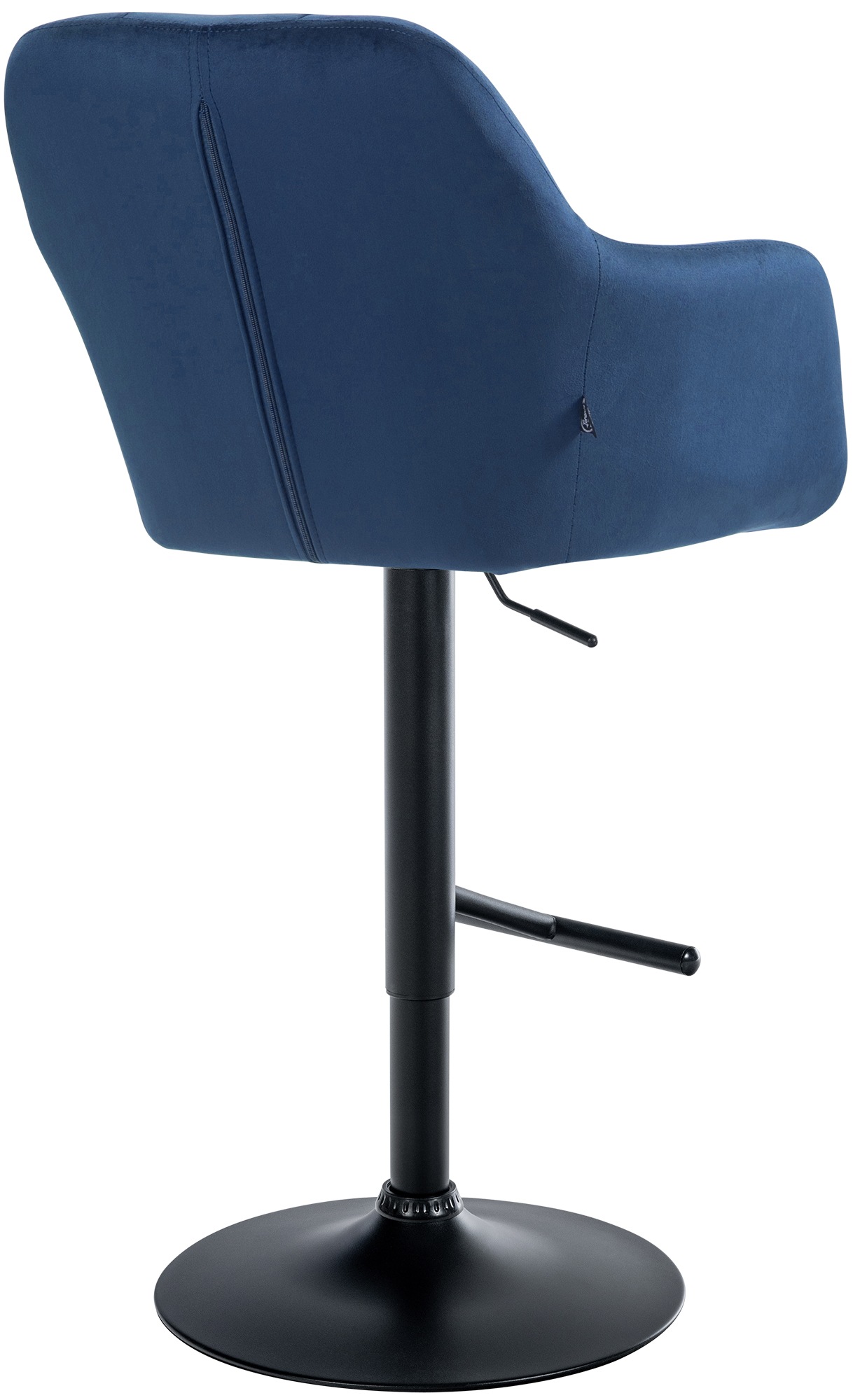 Tabouret de bar Natoma velours