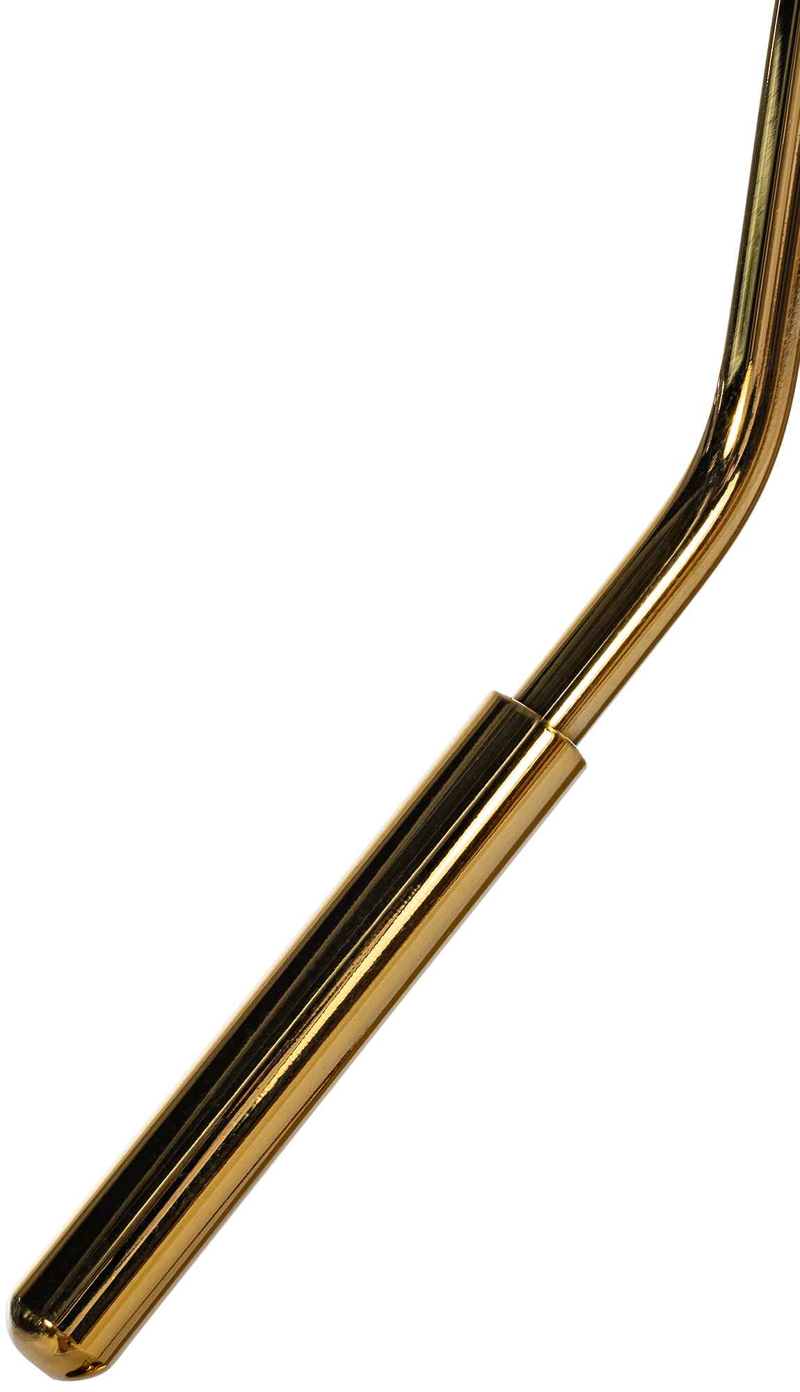 Tabouret de bar Braga or velours