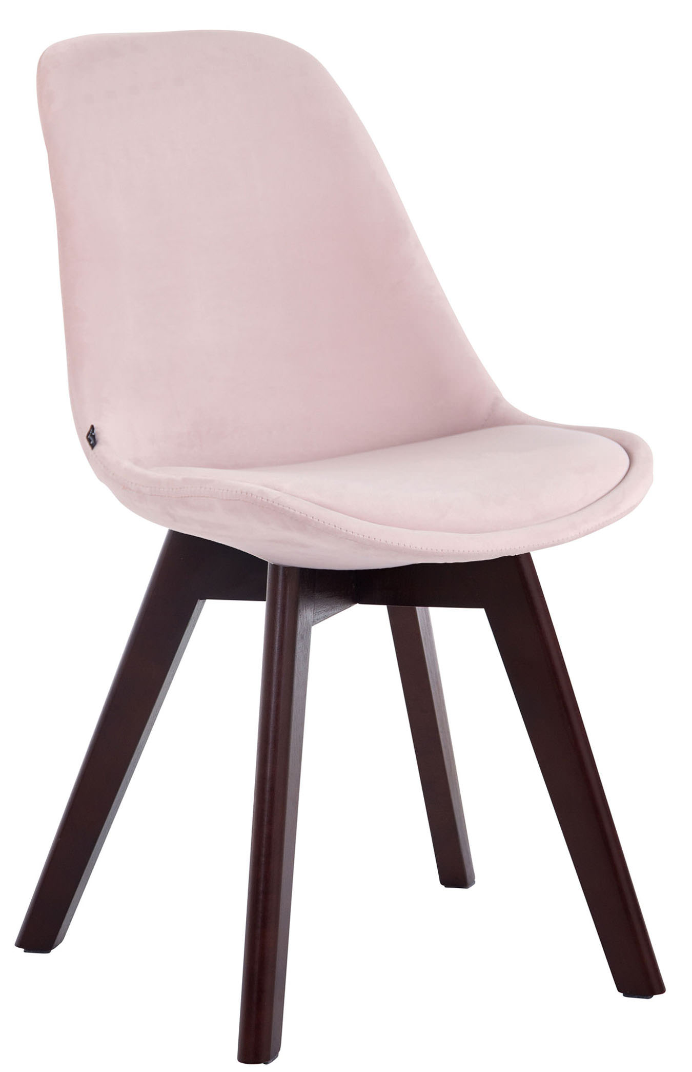 Lot de 4 Chaises de salle à manger Borneo V2 en velours