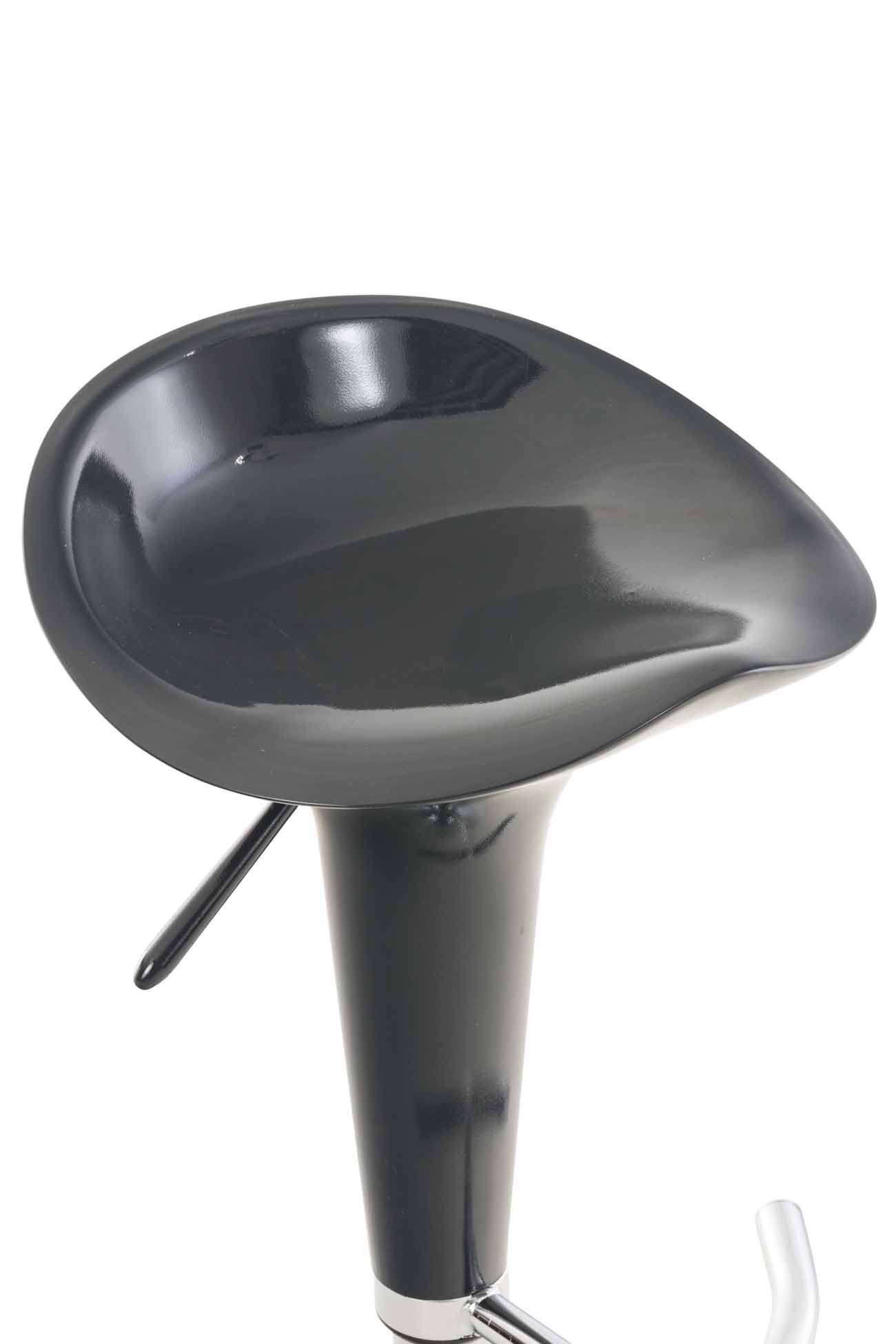 Tabouret de bar Saddle avec Assise en p^lastique pied en métal