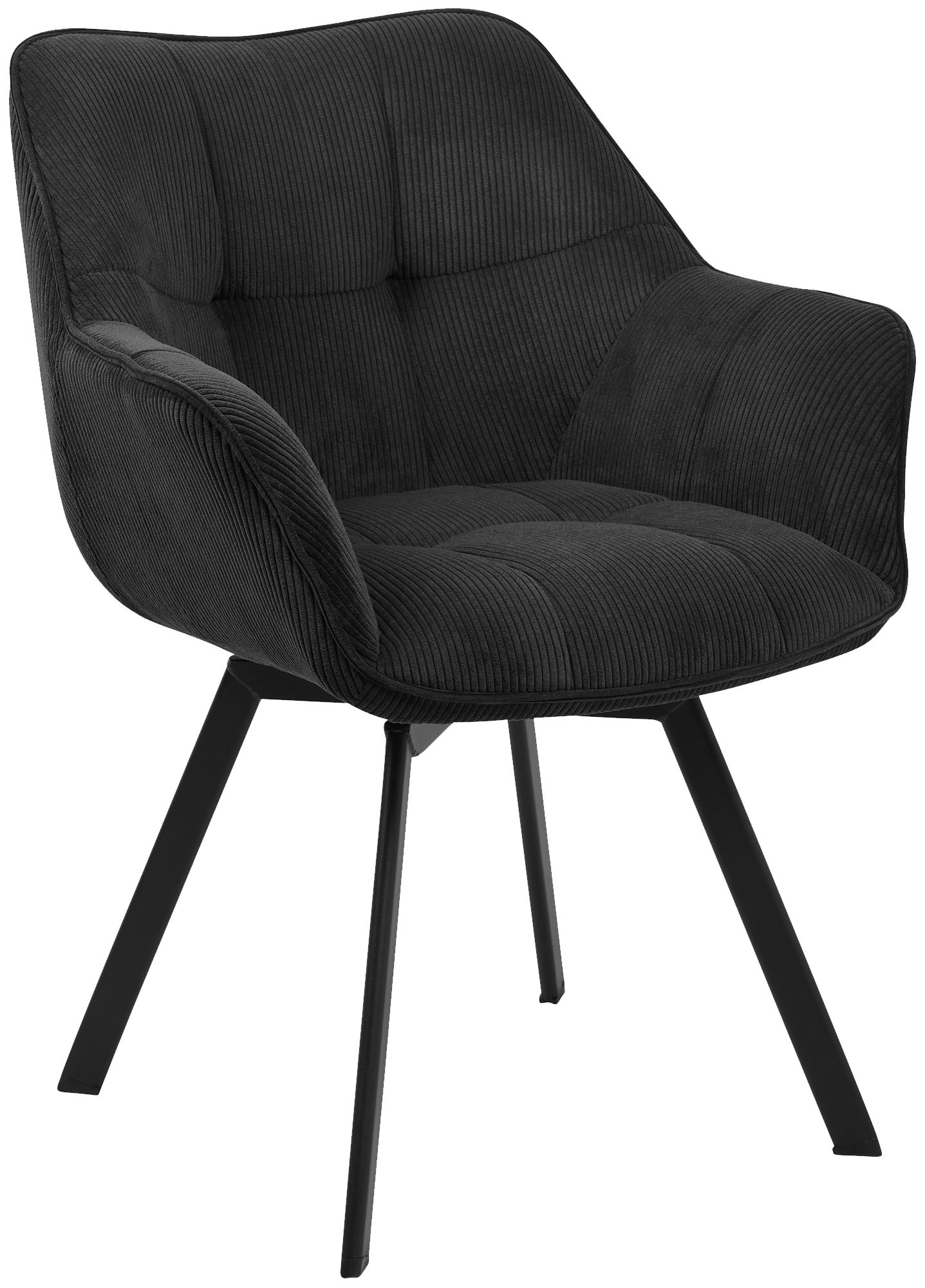 Chaise de salle à manger Jordi Cord