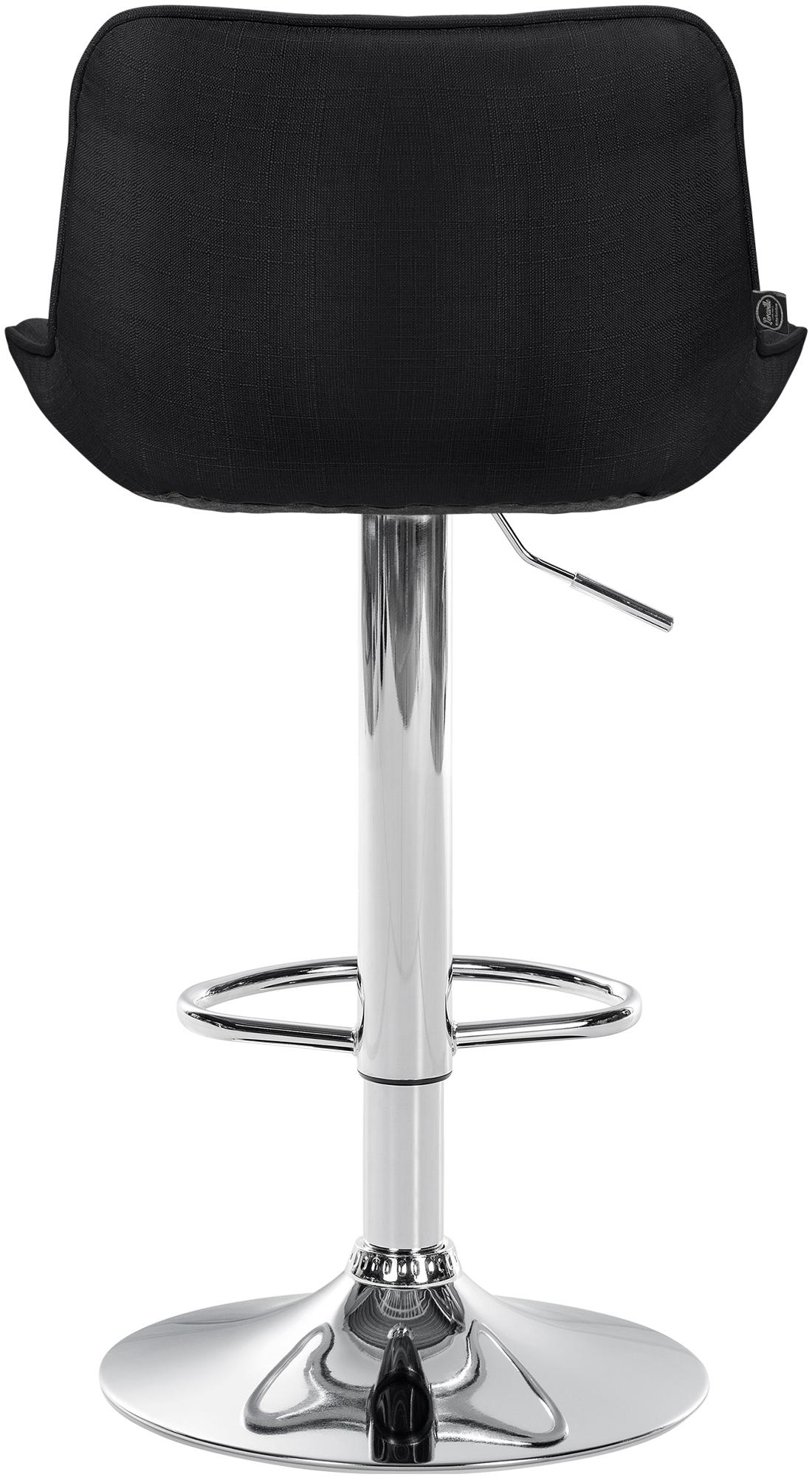 Lot de 2 tabourets de bar Vonore tissu