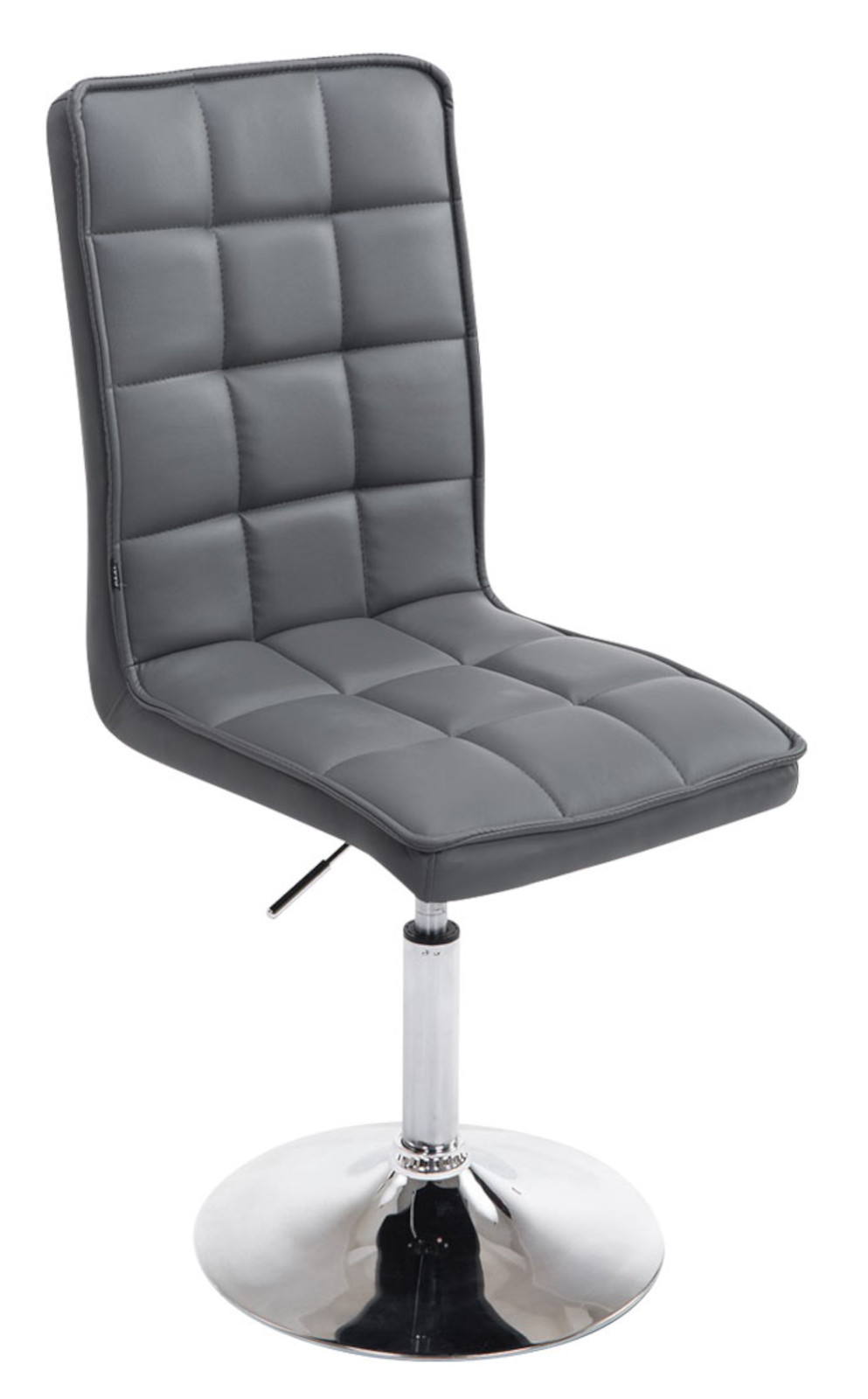 Chaise de salle à manger Peking V2 similicuir avec pied trompette