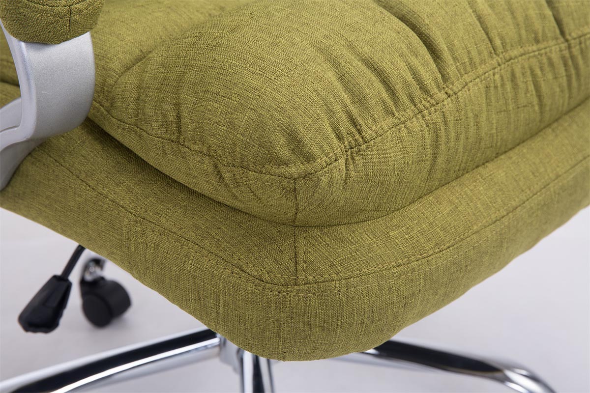 Fauteuil de bureau XXL Vancouver Tissu