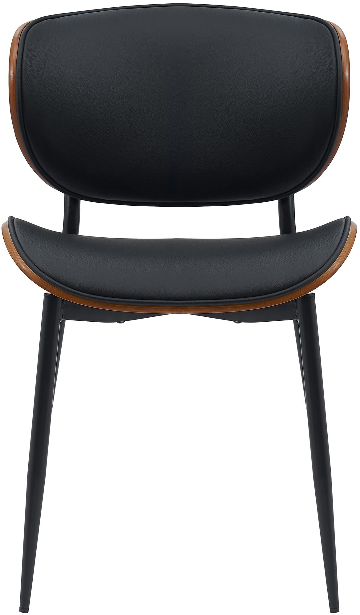 Chaise Enid habillée de similicuir ou de tissu