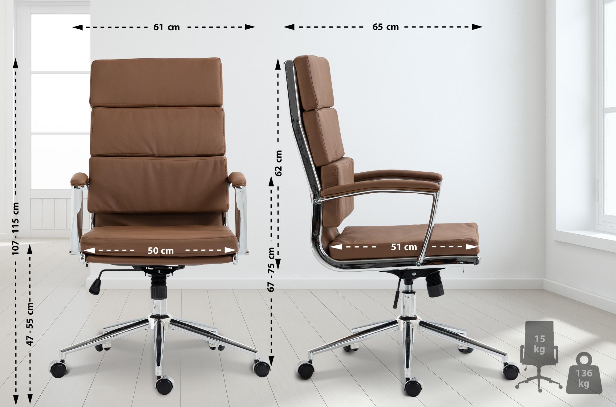 Chaise de bureau Cleveland