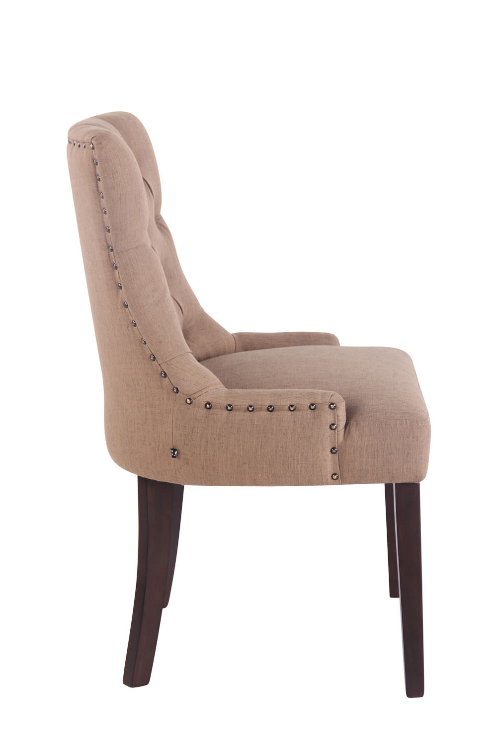 Lot de 2 chaises de salle à manger Aberdeen en tissu