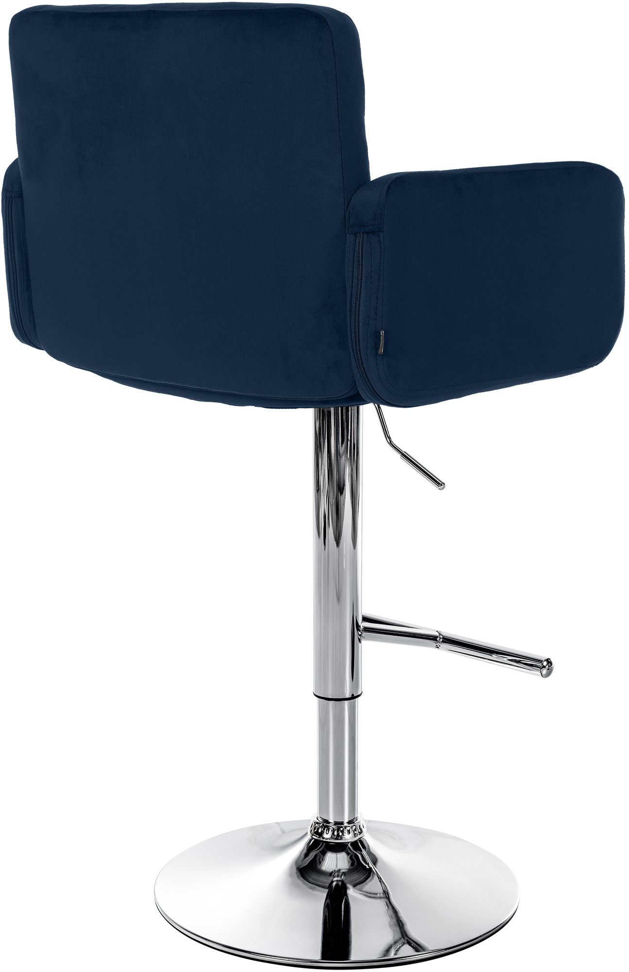 Lot de 2 tabourets de bar Los Angeles velours