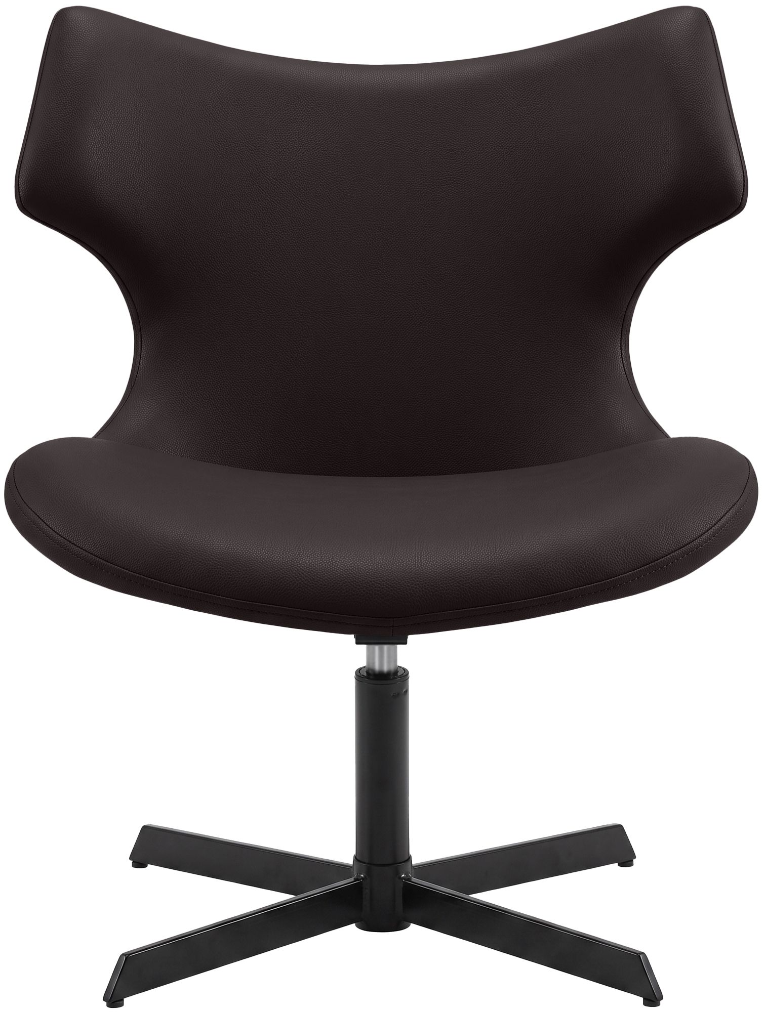Lot de 2 fauteuils lounge Welland aspect cuir
