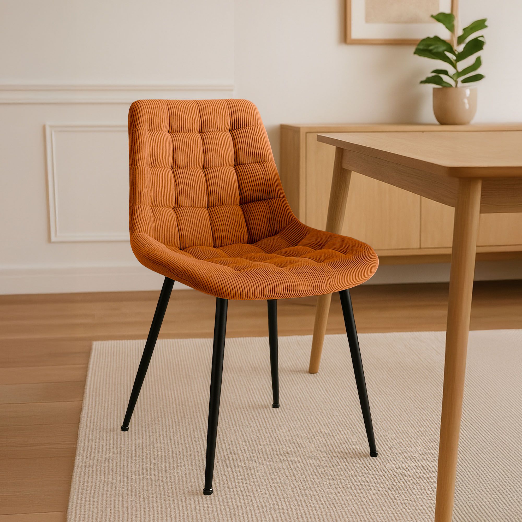 Chaise de salle à manger Sardna Cord