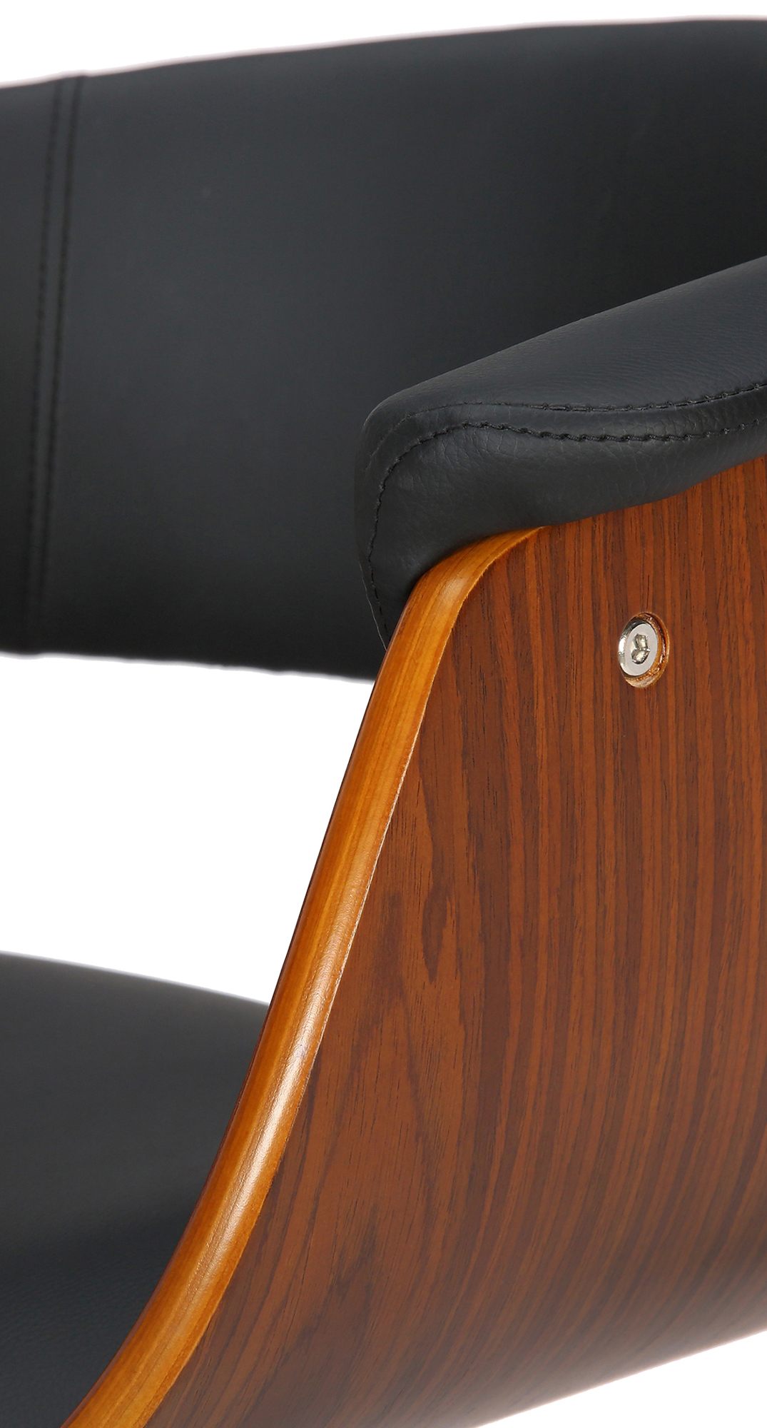 Tabouret de bar Vestal avec Coque en bois réglable pivotant