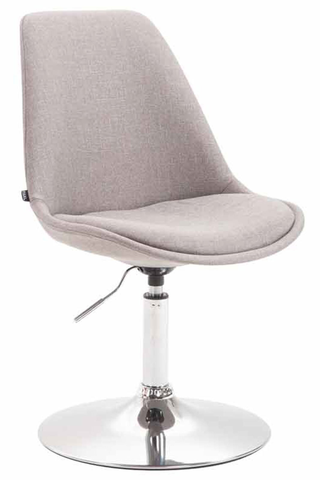 Lot de 4 Chaises de salle à manger Maverick tissu avec pied trompette