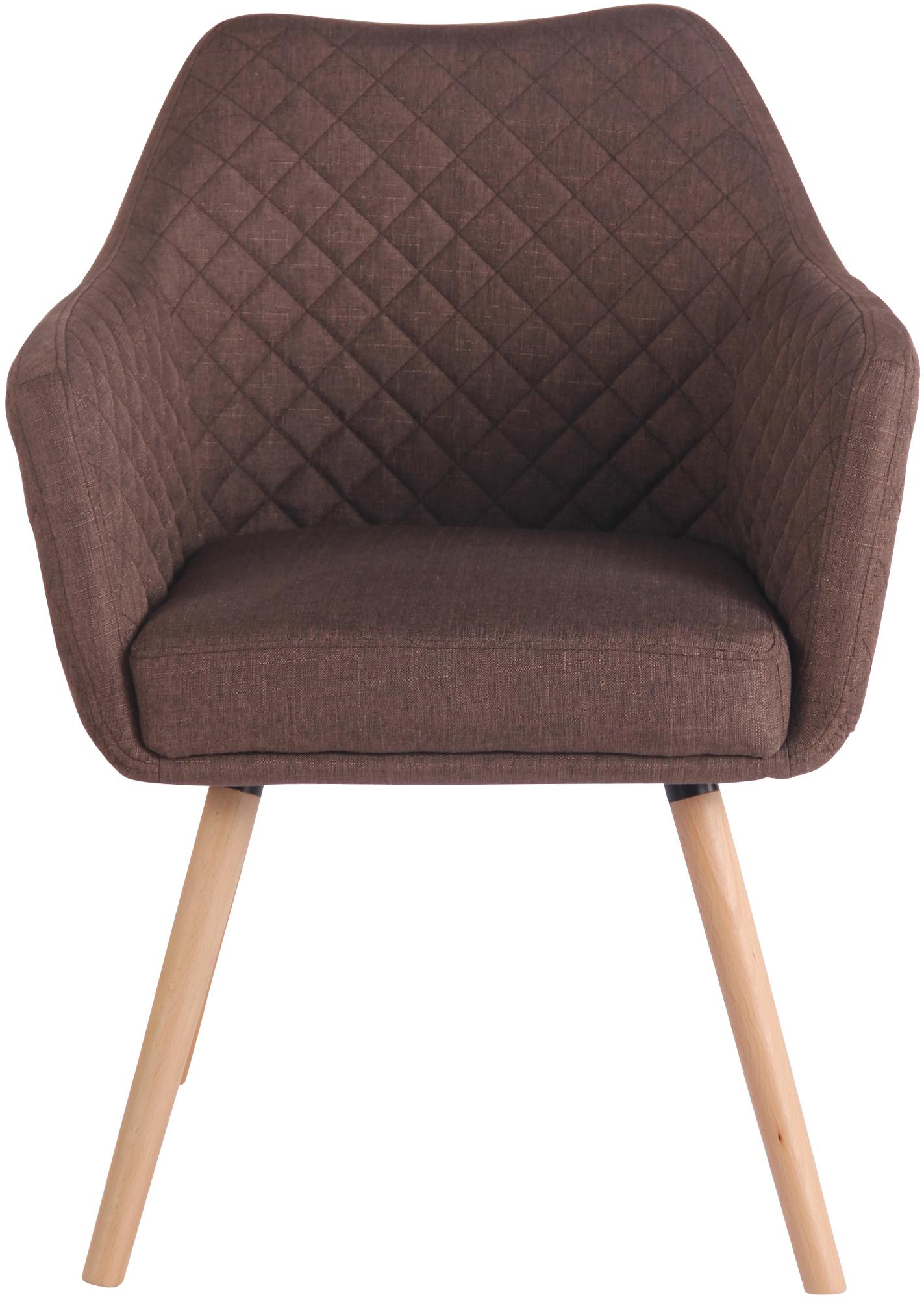 Chaise de salle à manger Gent en tissu