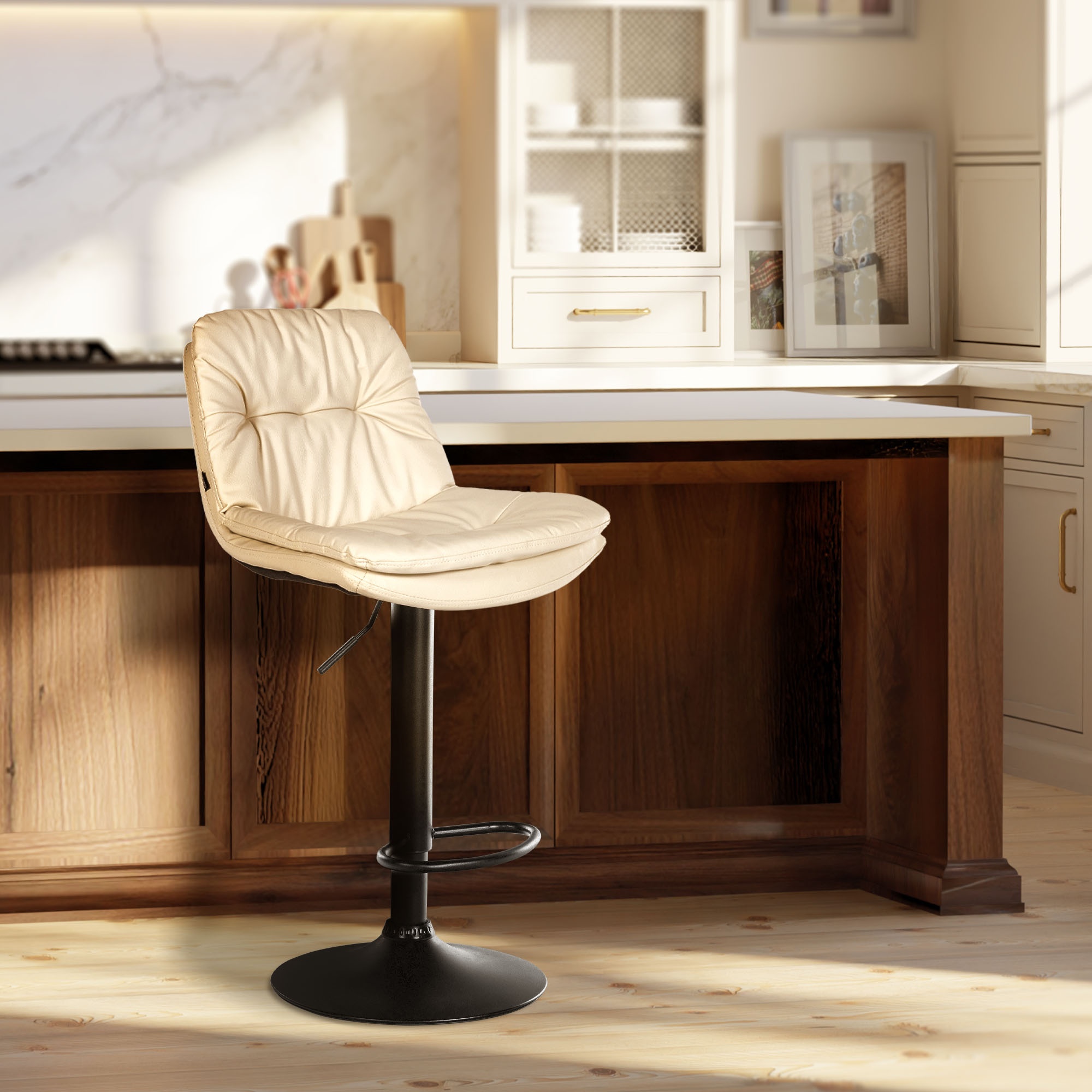 Tabouret de bar Laurel similicuir