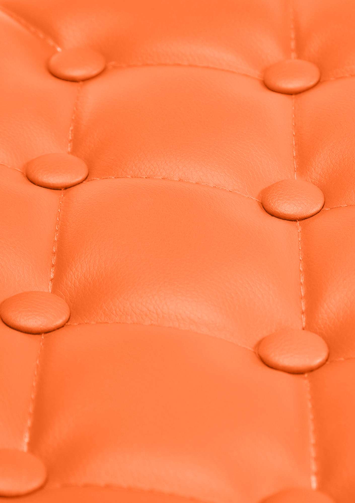 Chaise Lounge Dublin Similicuir - Piètement avec colonne centrale en métal chromé