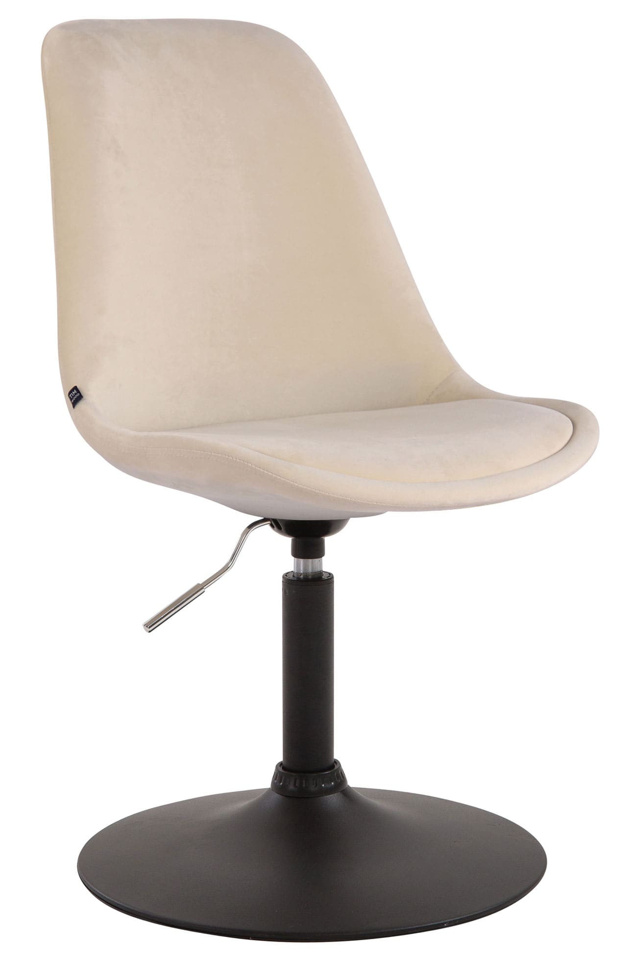 Lot de 4 Chaises de salle à manger Maverick en velours avec pied métal
