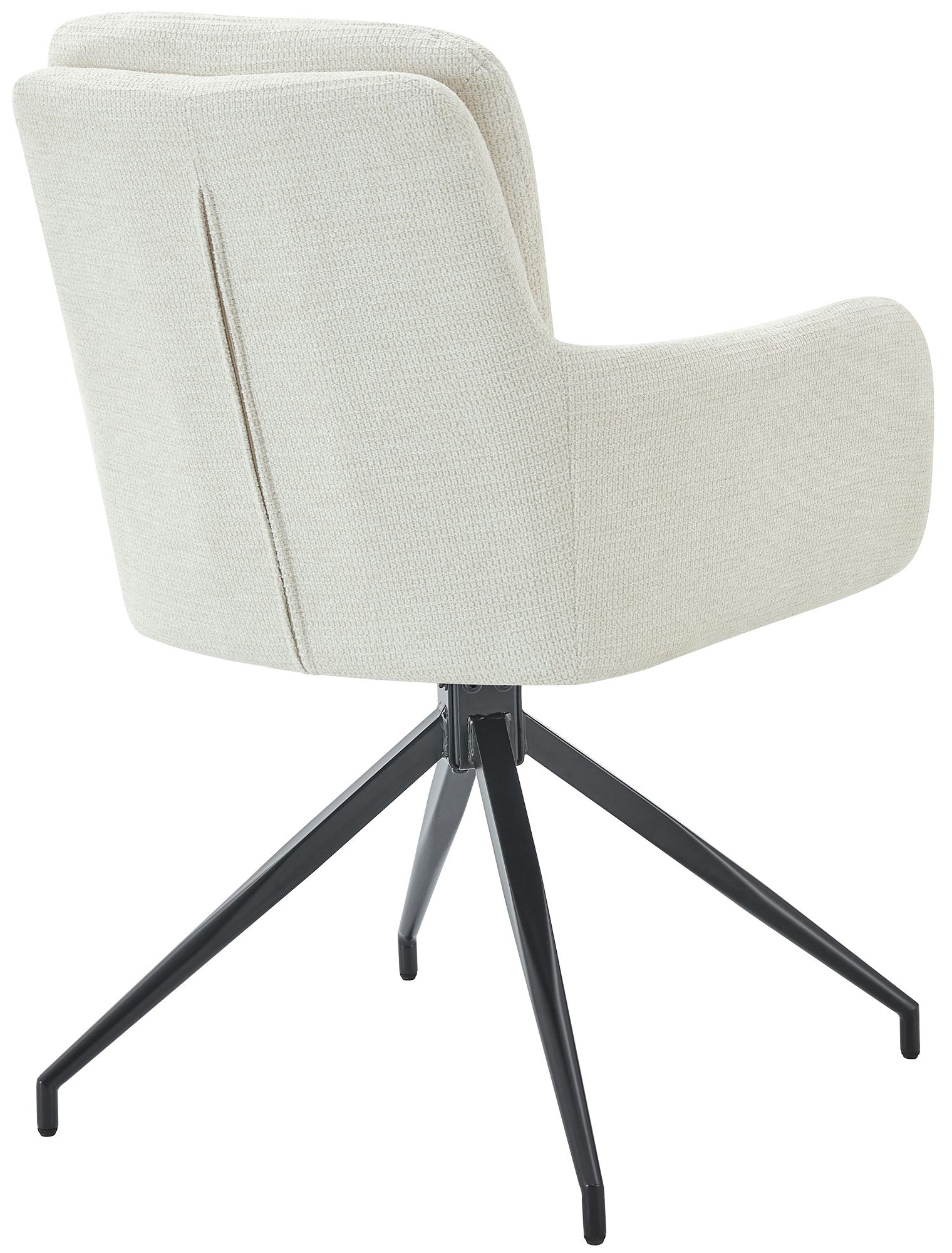 Lot de 2 chaises de salle à manger Pickett en tissu
