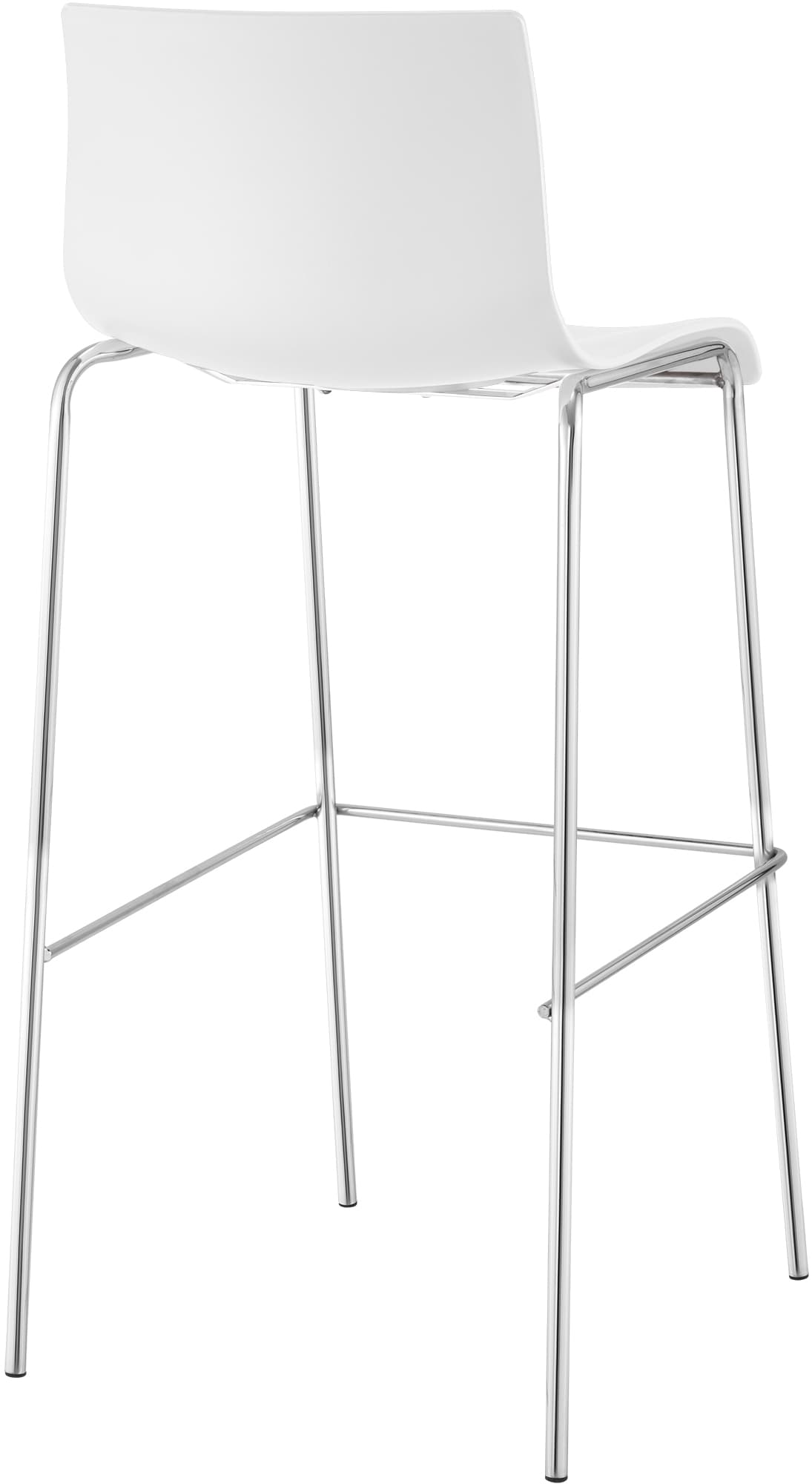 Lot de 2 tabourets de bar Hover en plastique