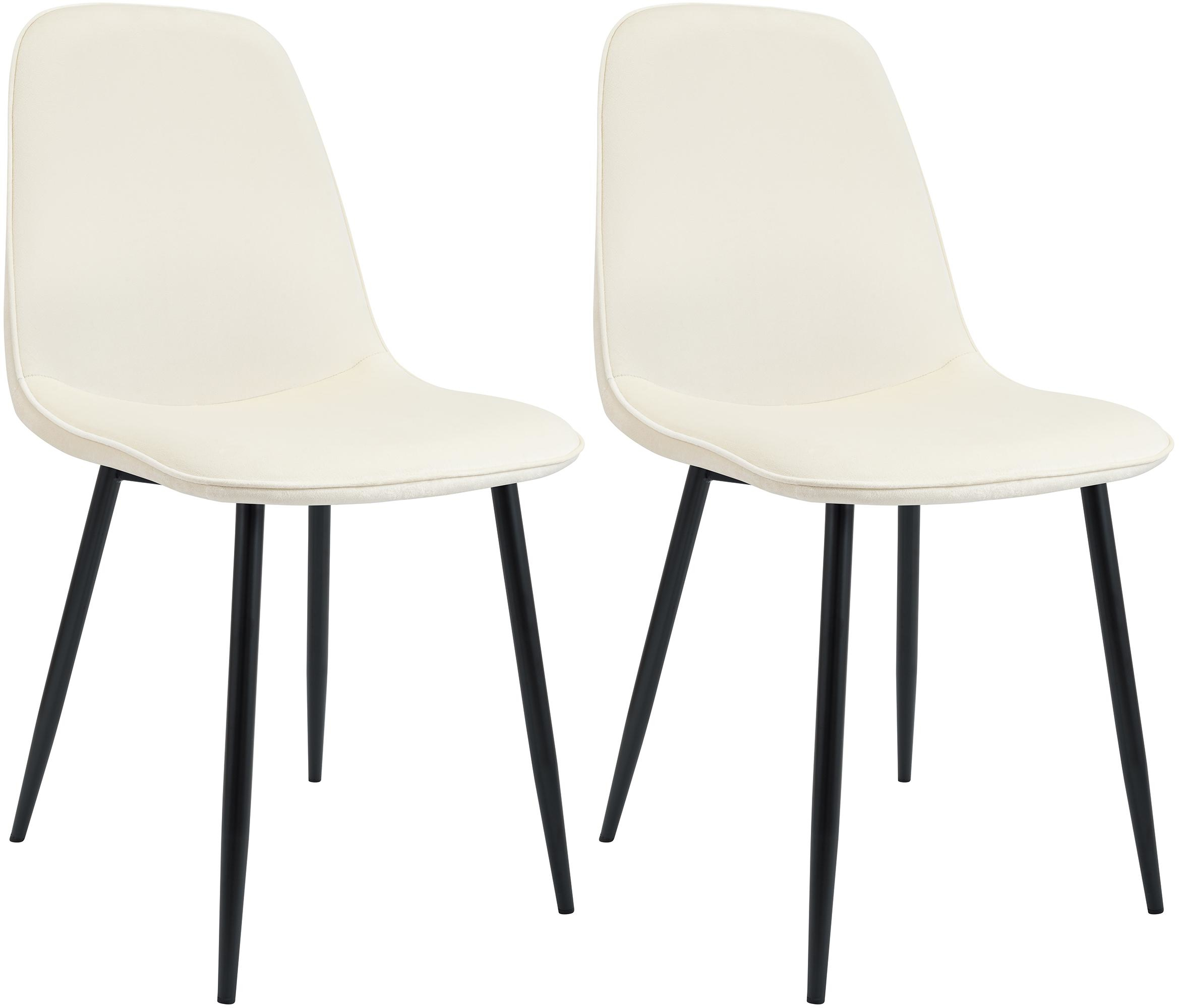 Lot de 2 chaises de salle à manger Maryam