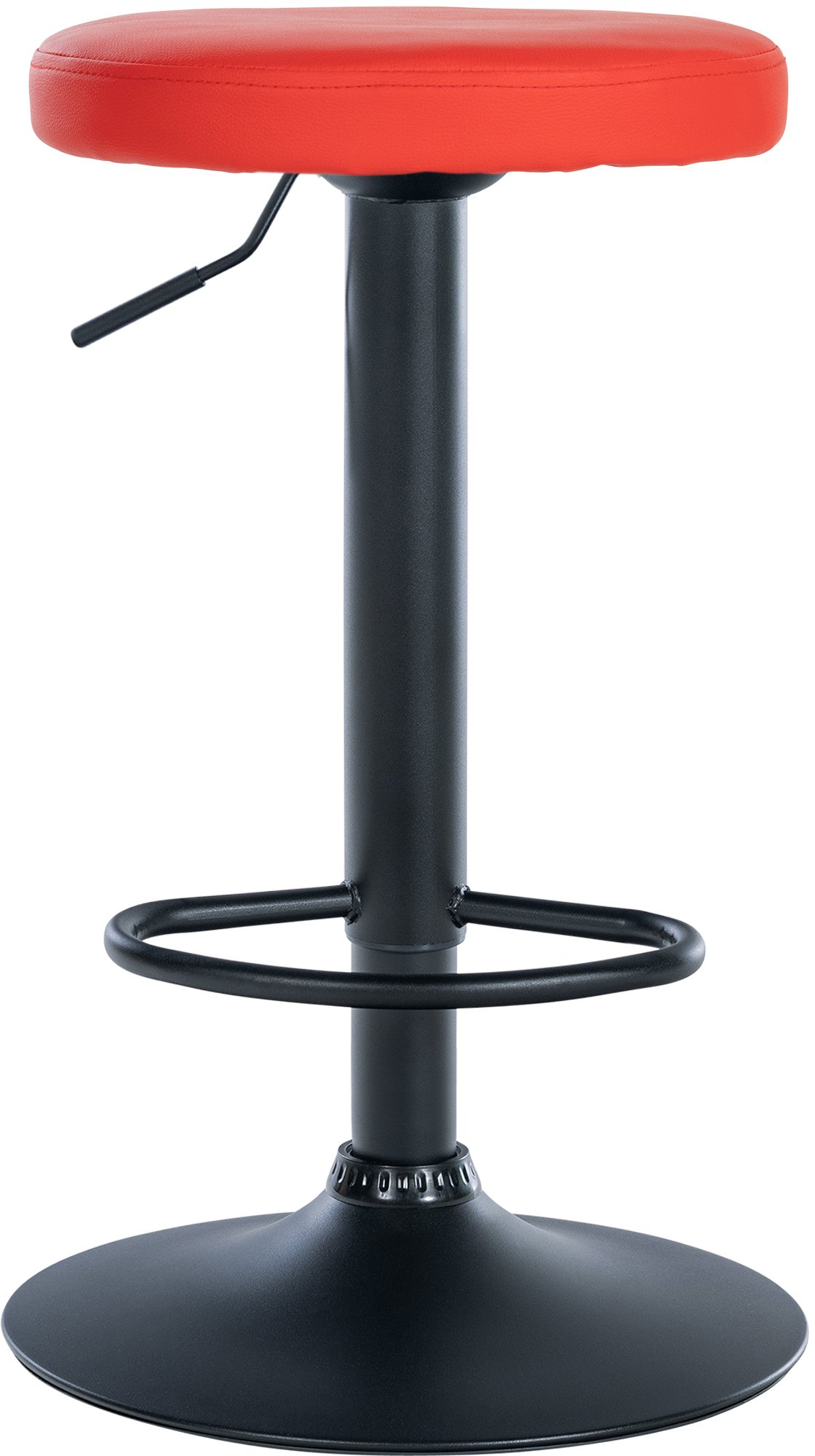 Lot de 2 tabourets de bar Ponte en similicuir