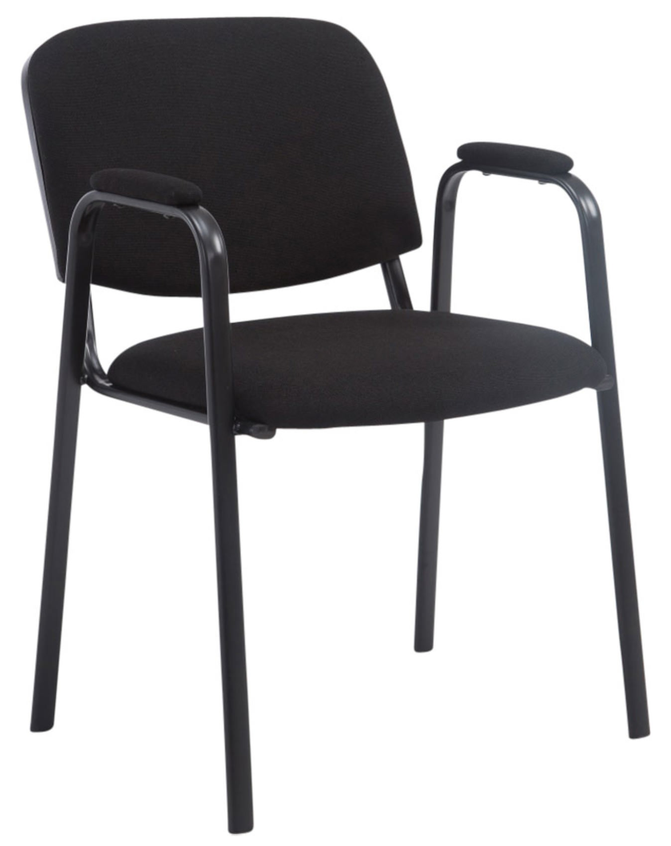 Lot de 4 Chaises Empilables Ken Pro en Tissu