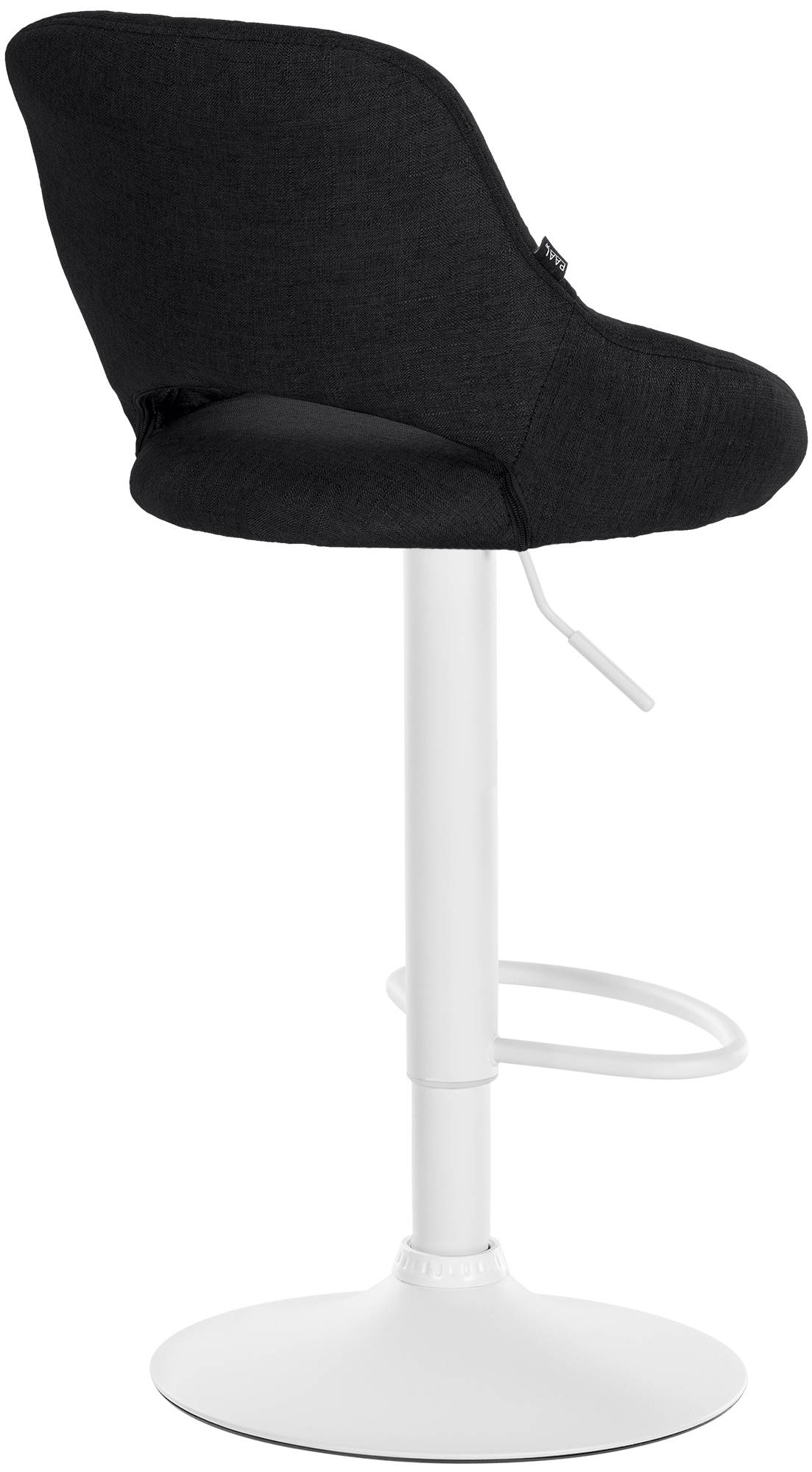 Lot de 2 tabourets de bar Milet en tissu