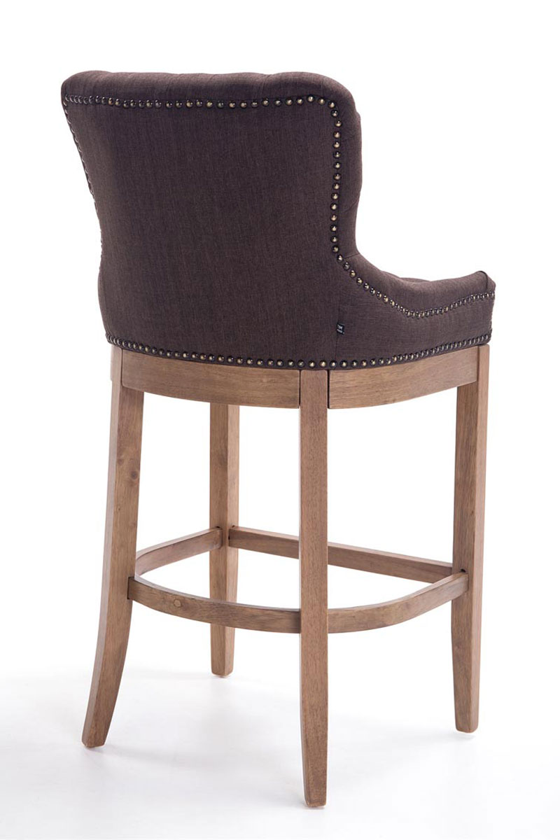 Lot de 2 Tabourets de Bar Lakewood en Tissu