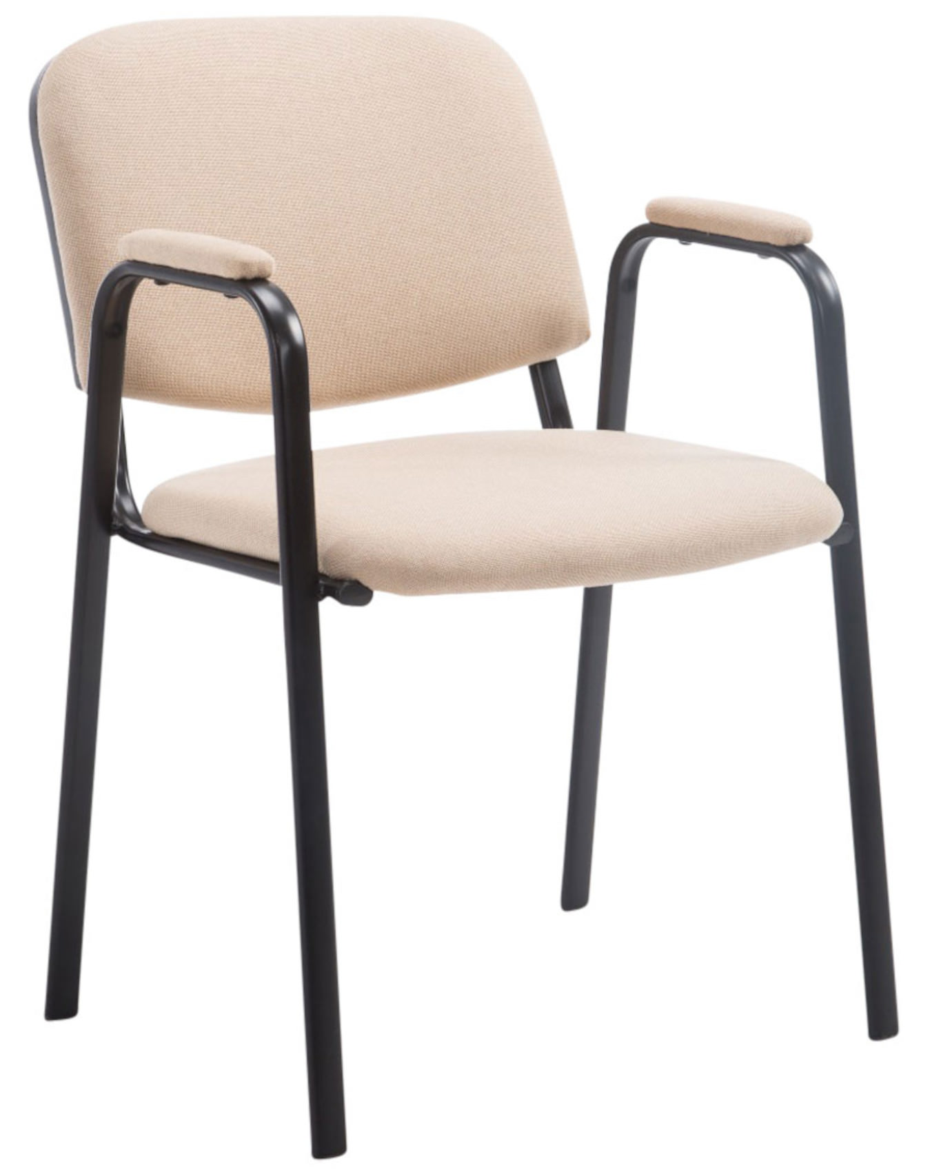 Lot de 4 Chaises Empilables Ken Pro en Tissu