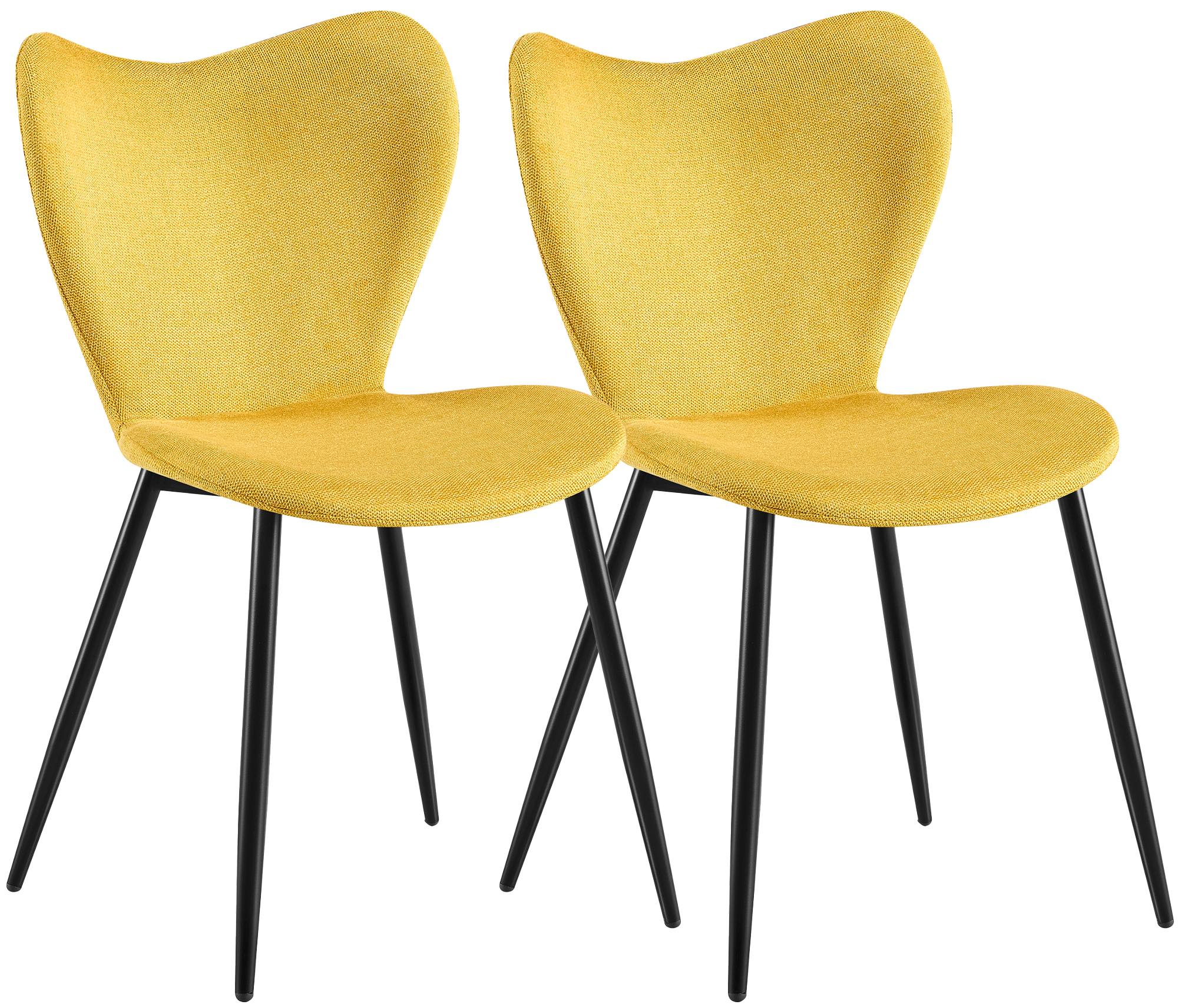 Lot de 2 Chaises de Salle a Manger Maika