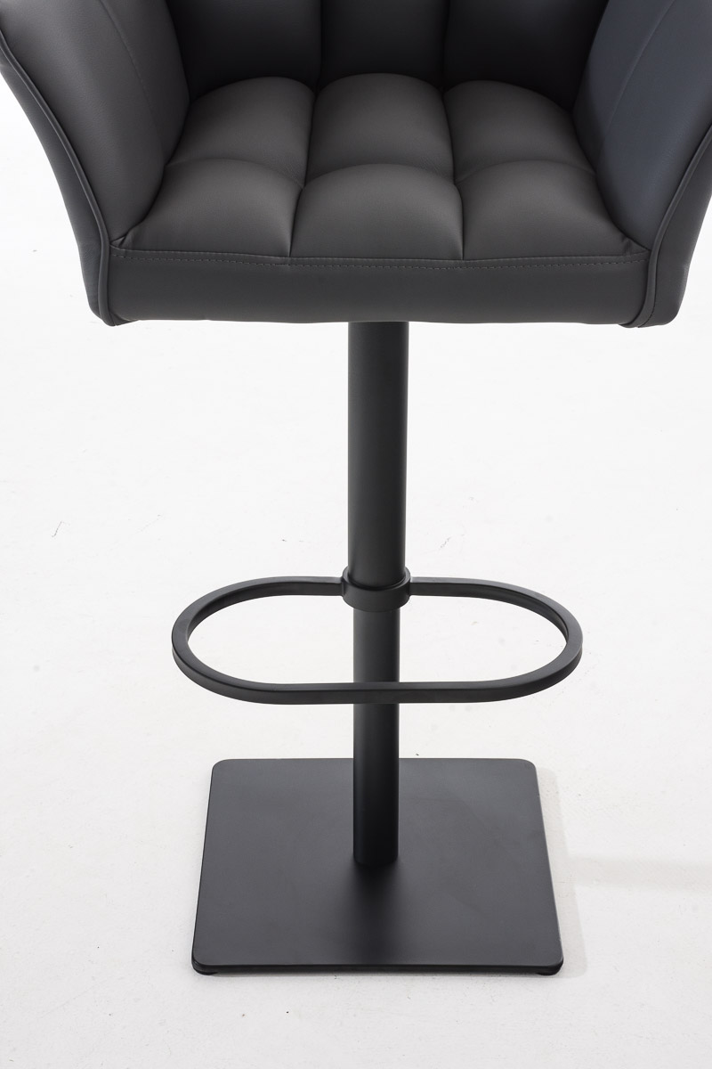 Tabouret de bar Damaso avec revetement en similicuir