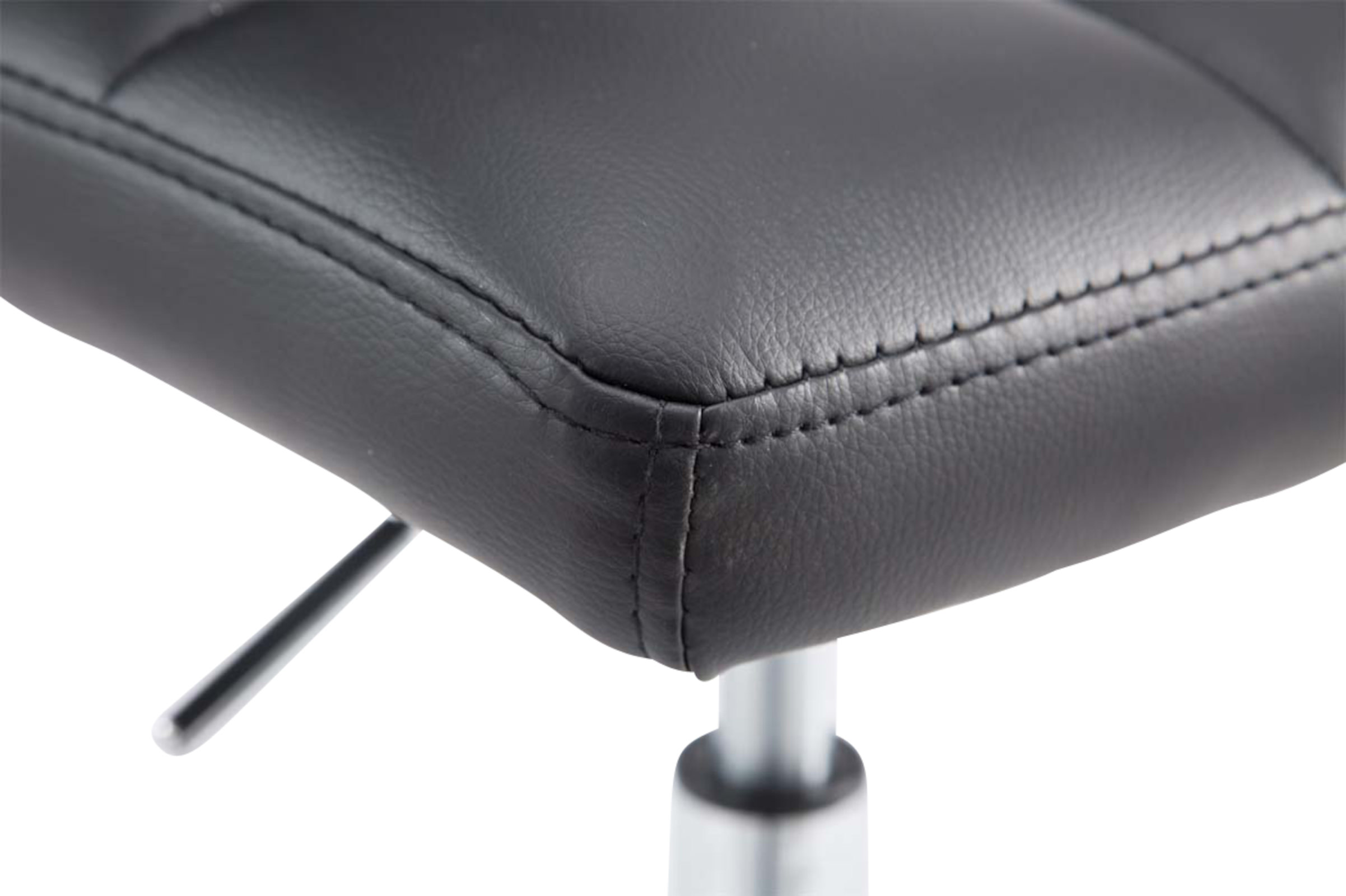 Lot de 4 chaises lounge Palma V2 en similicuir ajustable et pivotant