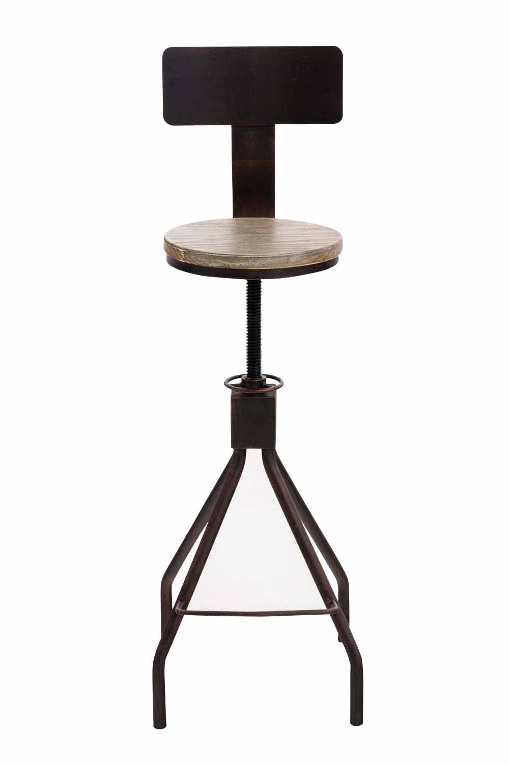 Lot de 2 tabourets de bar Elko en métal