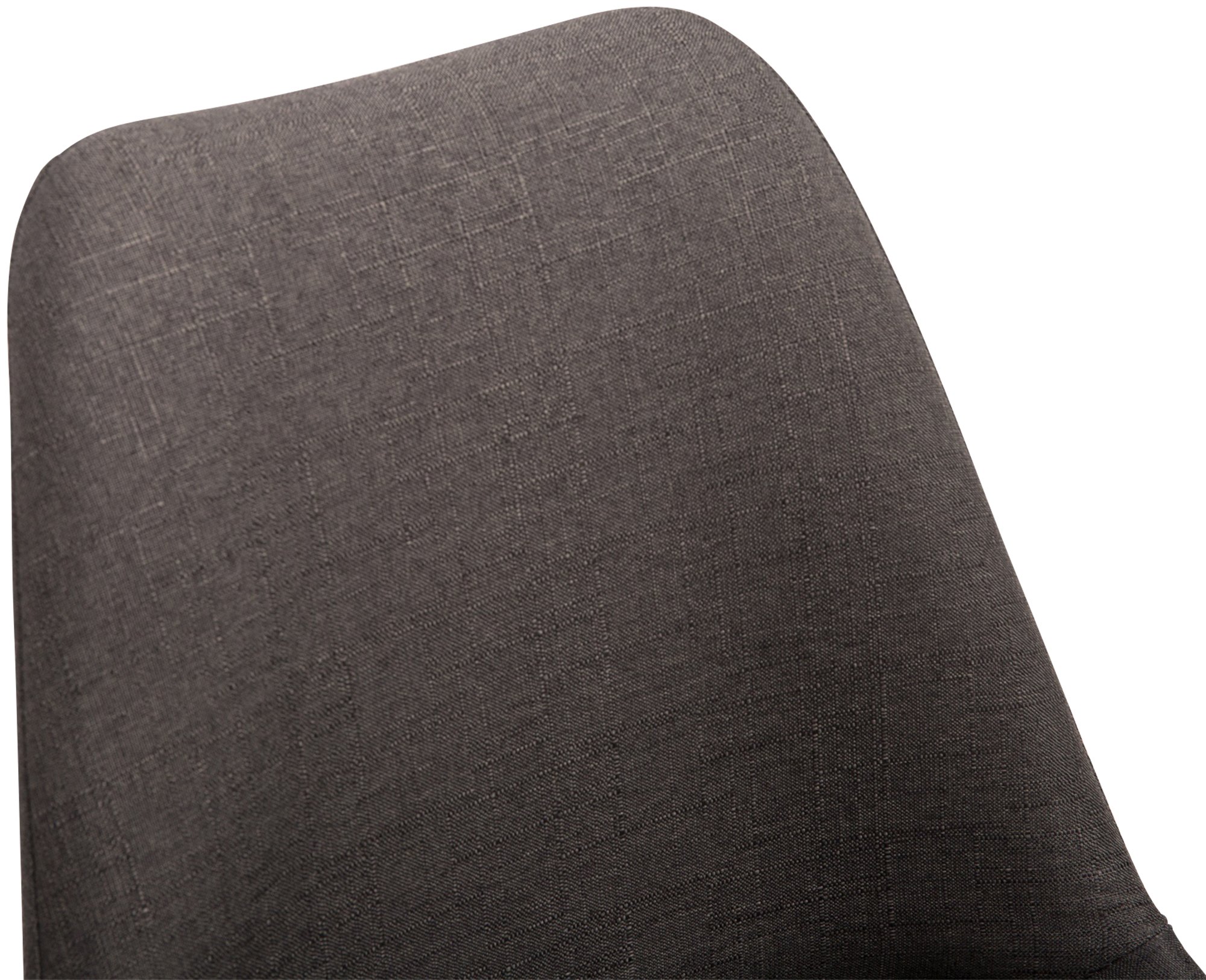 Chaise de salle à manger Maverick tissu avec pied trompette
