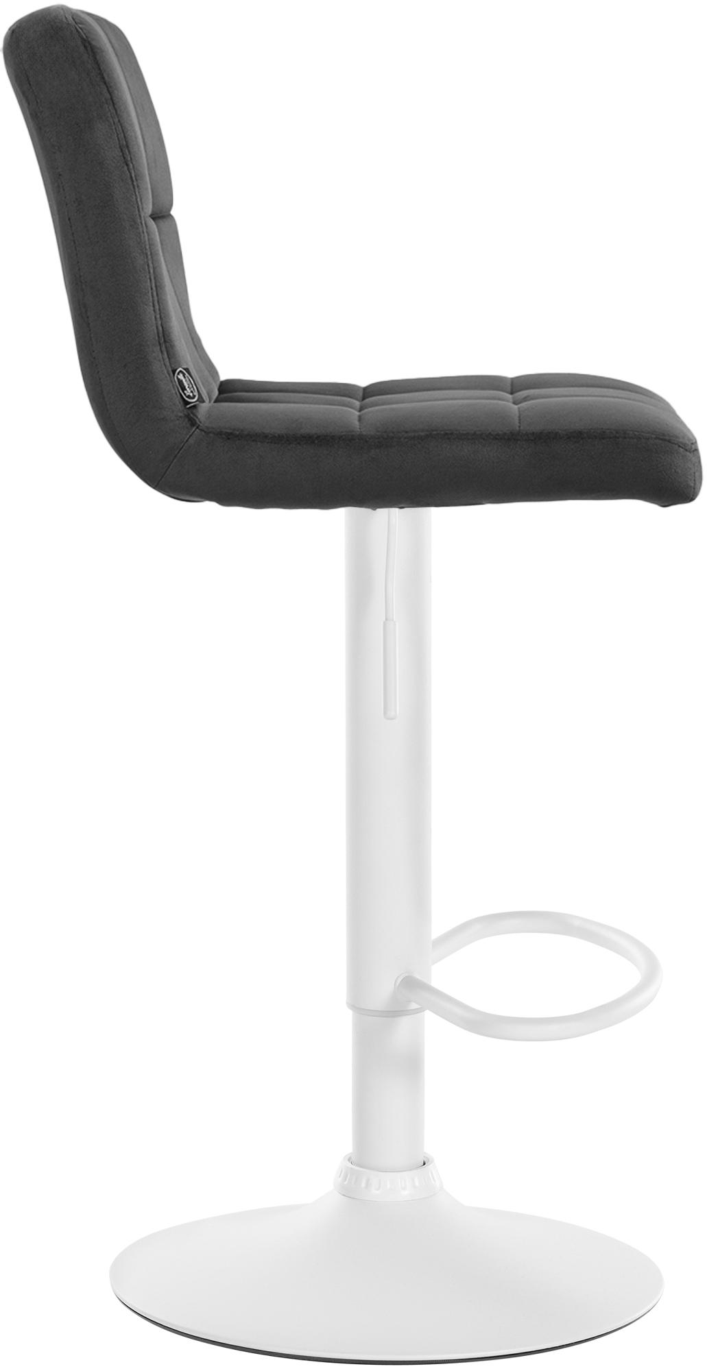 Tabouret de Bar Peru Velours