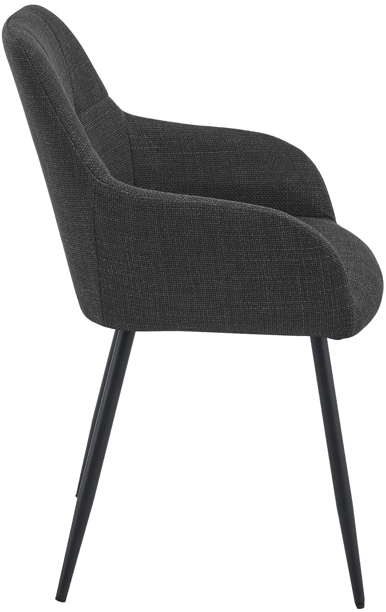 Chaise de salle à manger Fergus en tissu