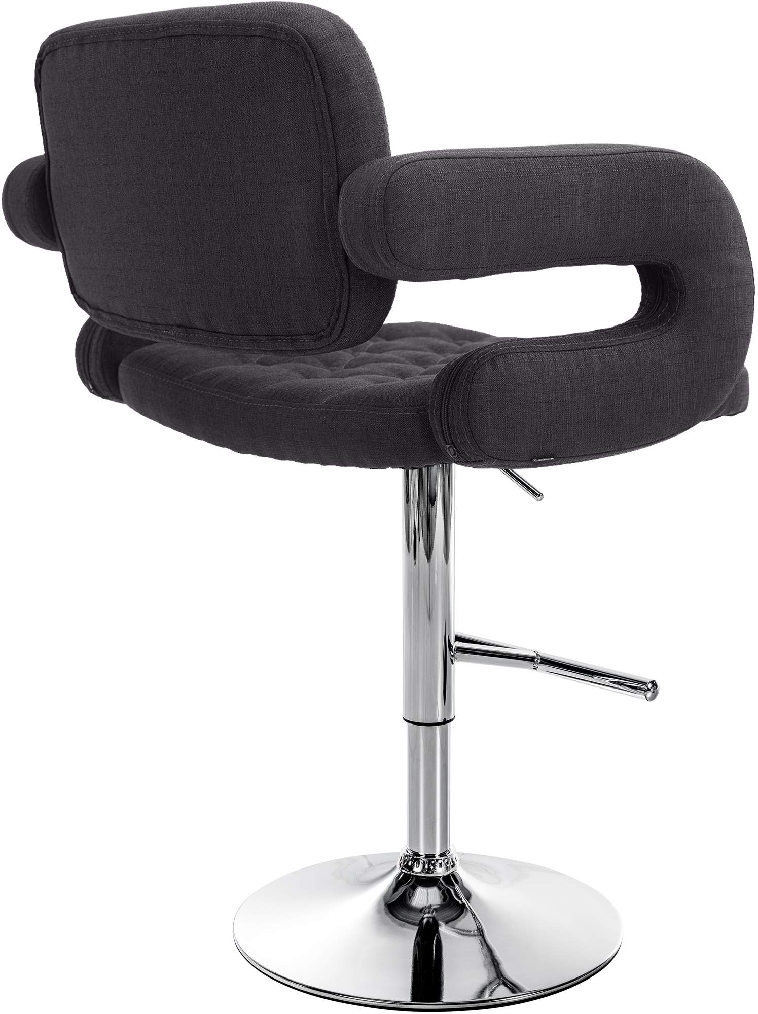 Lot de 2 tabourets de bar Dublin en tissu