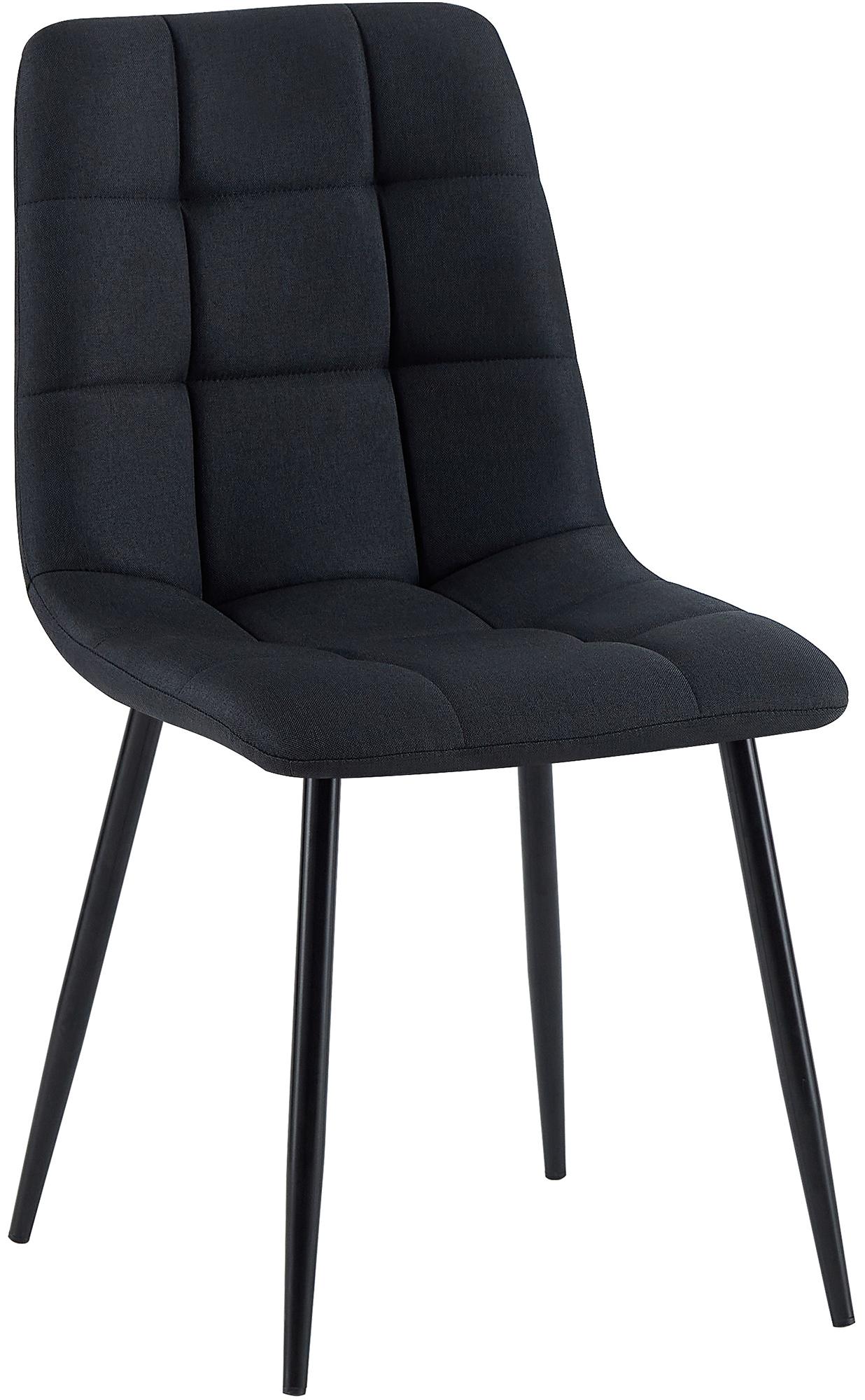 Chaise de salle a manger Antibes en tissu