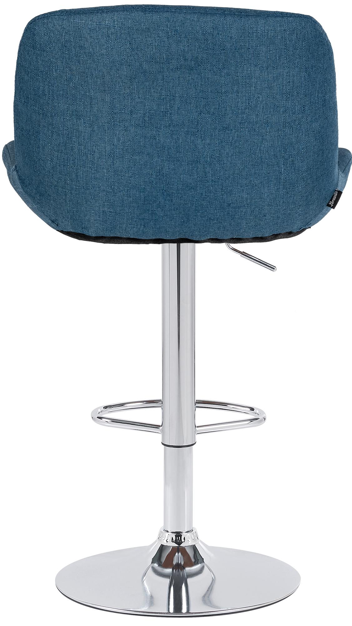 Lot de 2 tabourets de bar Solon chromés