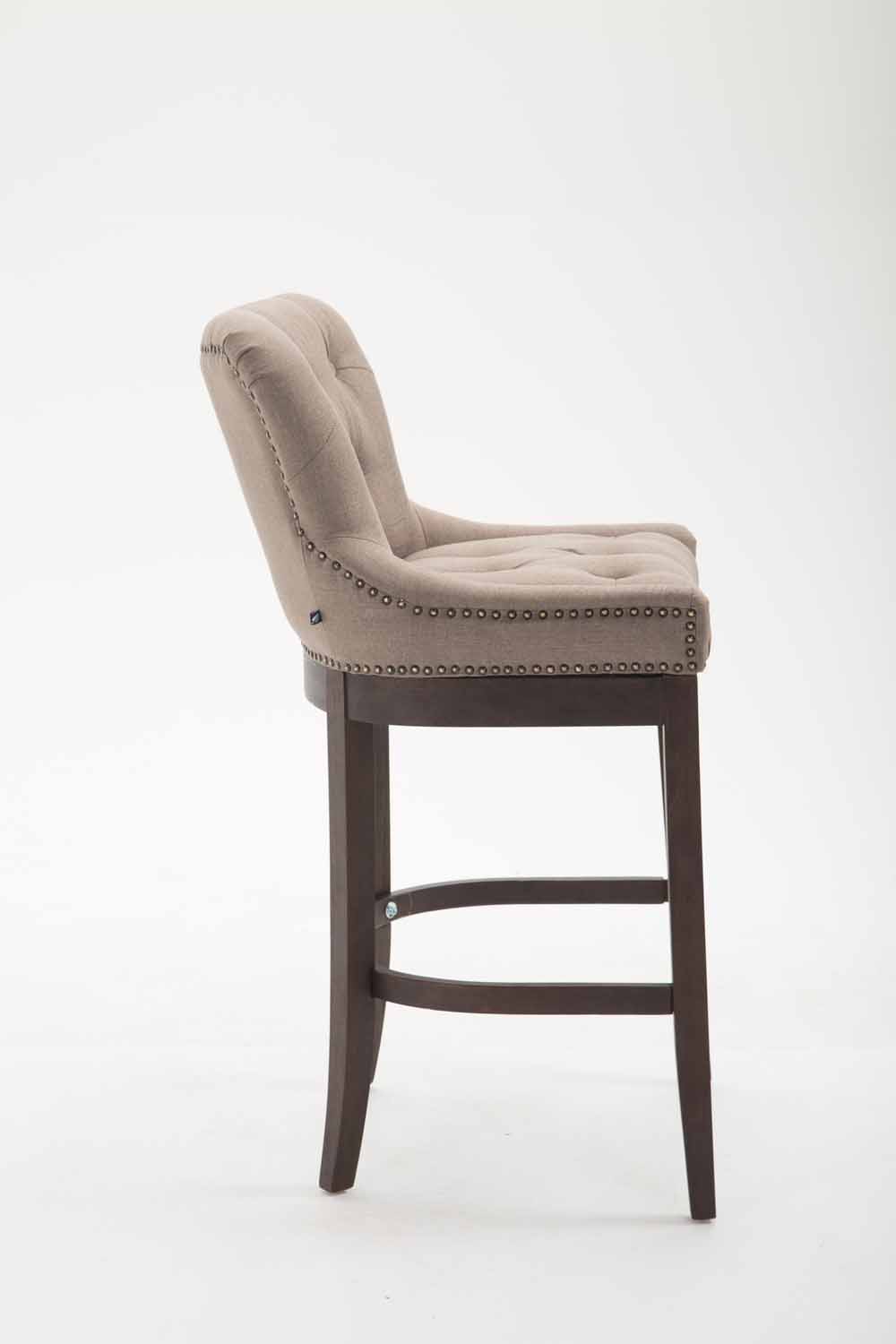 Lot de 2 Tabourets de Bar Lakewood en Tissu